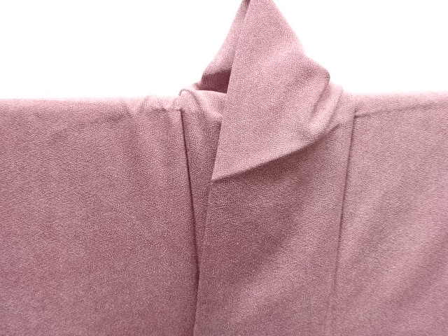  作家物　一つ紋極鮫小紋着物